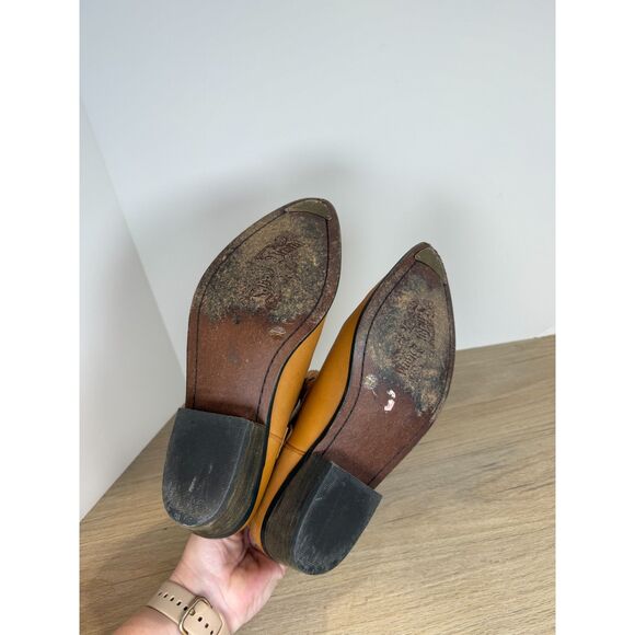 Lucky Brand Hadrya Brown Leather Ankle Mid Calf Boots Women’s Size 8M - Picture 4 of 7